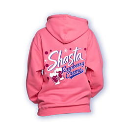 Raspberry Creme Zip Up Hoodie