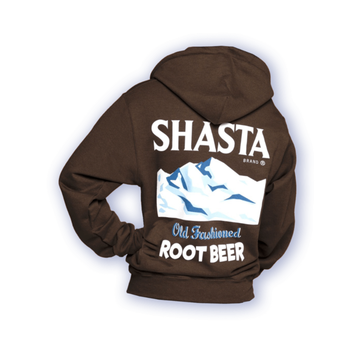 Root Beer Zip Up Hoodie