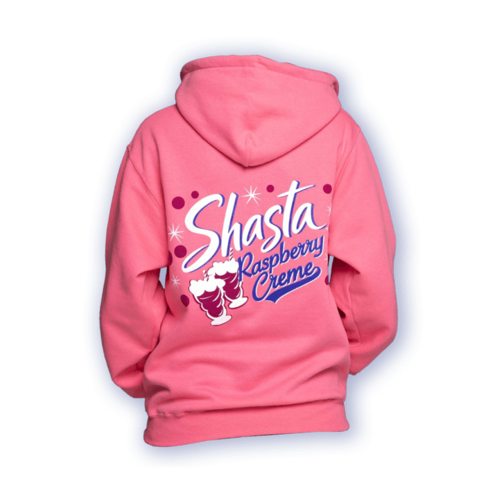 Raspberry Creme Zip Up Hoodie